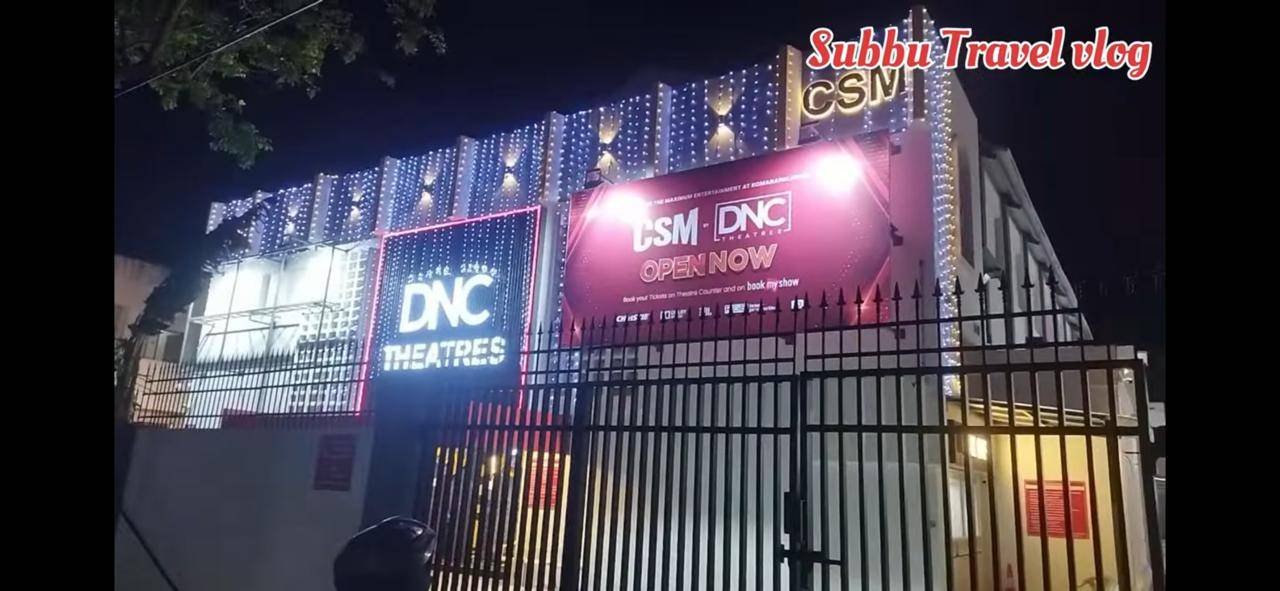 Completed cinema hall project by AK Constructions in Tamil Nadu