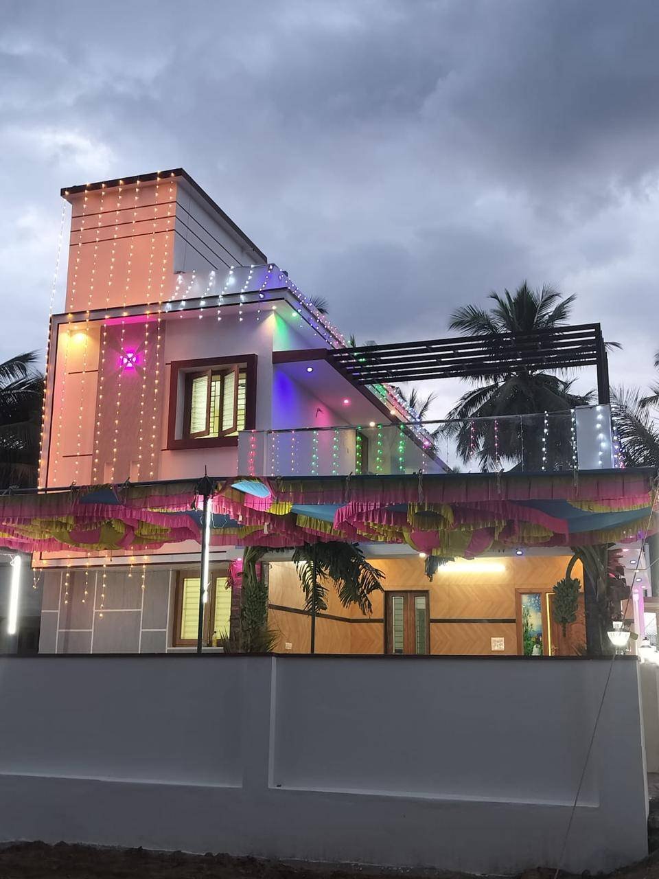 Completed commercial building with smart facade by AK Constructions