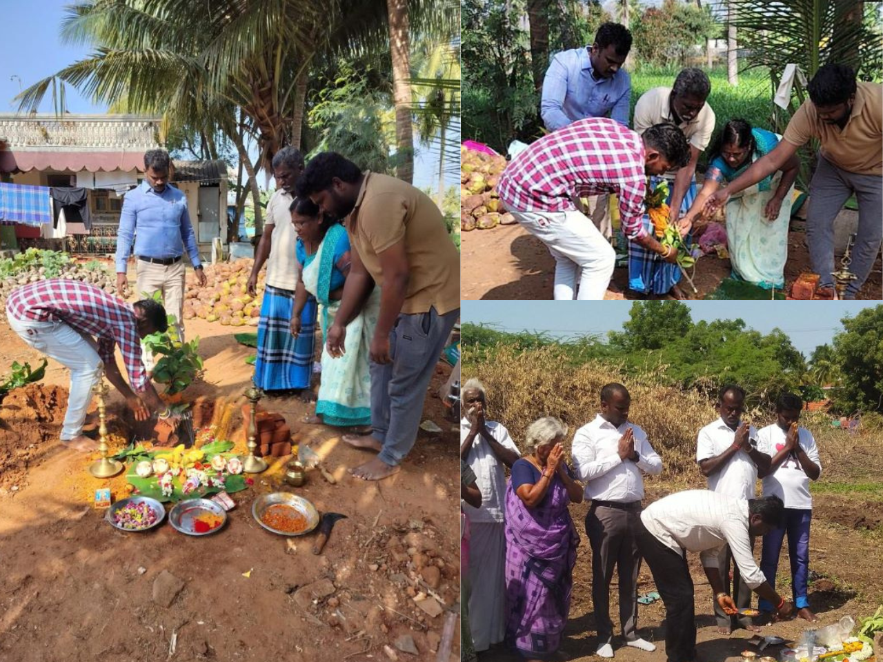 Portfolio of completed construction projects by AK Constructions in Salem, Tamil Nadu